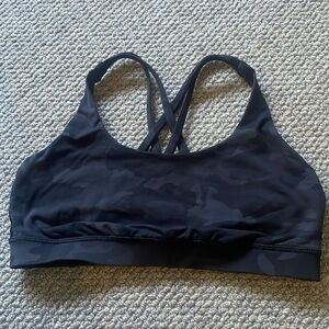 Camo lululemon sports bra. Size 8
